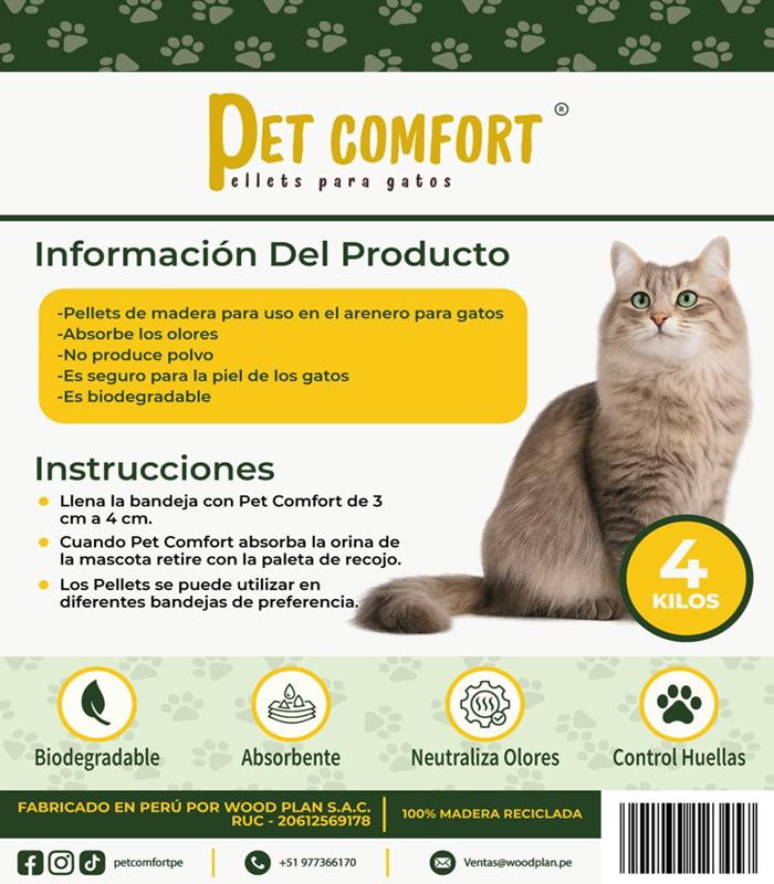 Pellets de 4 kg