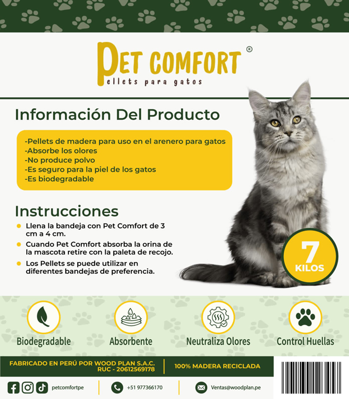 Pellets de 7 kg